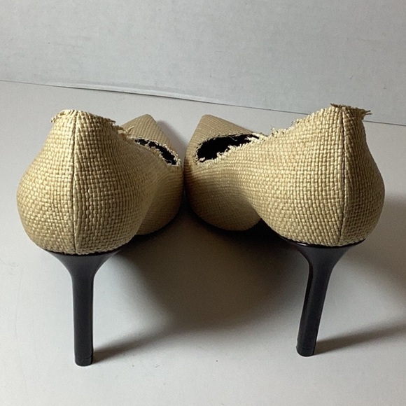 SAINT LAURENT
Anja raffia pumps - Picture 8 of 10